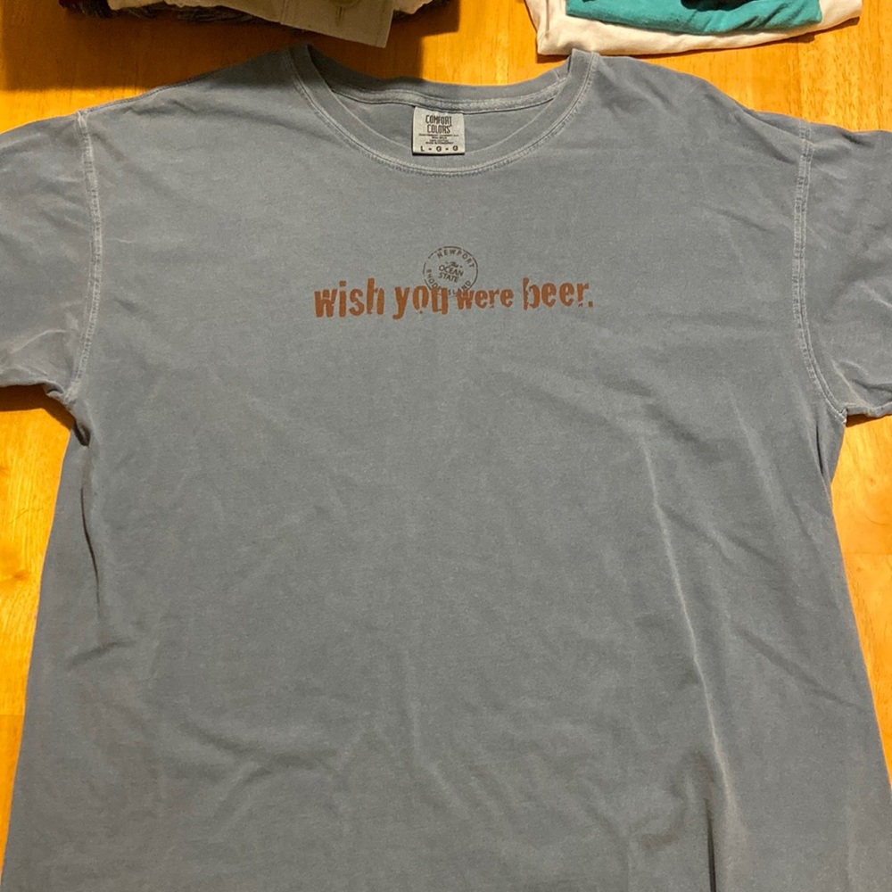 Funny Comfort Colors male t-shirt. Lightly worn. Like new.